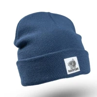 Caciula Nash Make It Happen Badge Beanie Hat Navy Blue Caciula Nash Make It Happen Badge Beanie Hat Navy Blue