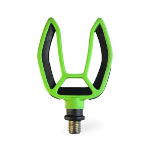 Suport Spate ZFISH Flexifit Rod Butt Grip, 75x55mm, Negru/Verde Fluo