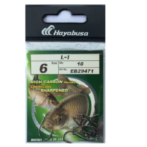 CARLIGE HAYABUSA L1 BLACK NICHEL NR 6 10BUC