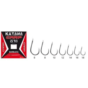 CARLIGE MAVER KATANA SERIA CRAP 0.1B NR 18 BARBLESS CARLIGE MAVER KATANA SERIA CRAP 0.1B NR 18 BARBLESS