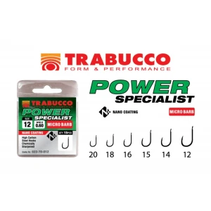 CARLIGE TRABUCCO POWER SPECIALIST MICRO BARB 15buc/plic Nr.14 CARLIGE TRABUCCO POWER SPECIALIST MICRO BARB 15buc/plic Nr.14