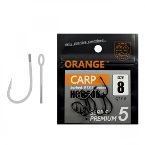 Carlig Orange Carp Hook Series 5 nr.12 8buc/plic Carlig Orange Carp Hook Series 5 nr.12 8buc/plic