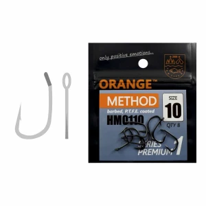 Carlig Orange Method Hook Series 1 nr.8  8buc/plic Carlig Orange Method Hook Series 1 nr.8  8buc/plic