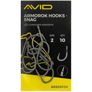 Carlige AVID Armorok Hooks Snag, Nr.1, 10buc/pac Carlige AVID Armorok Hooks Snag, Nr.1, 10buc/pac