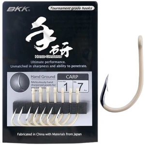 Carlige BKK Carp Hook Hand Ground Nr.2, 8buc/pac Carlige BKK Carp Hook Hand Ground Nr.2, 8buc/pac