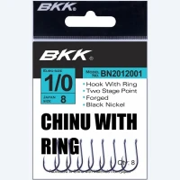 Carlige BKK Chinu-R Diamond Black Nickel Nr.6 10buc/plic