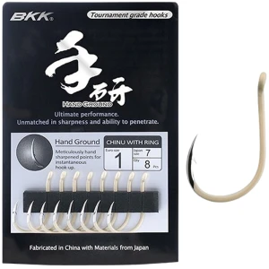 Carlige BKK Chinu-R Hand Ground Nr.8, 8buc/pac Carlige BKK Chinu-R Hand Ground Nr.8, 8buc/pac