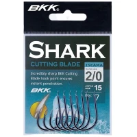 Carlige BKK Iseama Shark, Black Nickel, Nr.1, 7buc/pac
