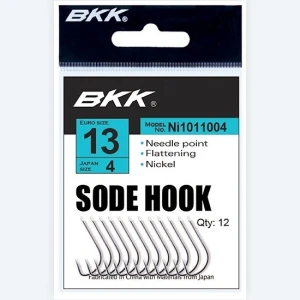 Carlige BKK Sode Diamond Black Nickel Nr.12 12buc/plic Carlige BKK Sode Diamond Black Nickel Nr.12 12buc/plic