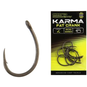 Carlige CARP ACADEMY Karma Fat Crank, Nr.4, 10buc/pac Carlige CARP ACADEMY Karma Fat Crank, Nr.4, 10buc/pac