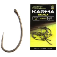 Carlige Carp Academy Karma Snag X Barbless, Nr.2, 10buc/pac