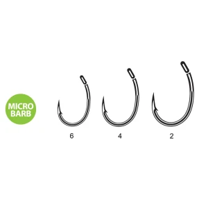 Carlige CARP SPIRIT Round Curve Nr.6, 10buc/plic