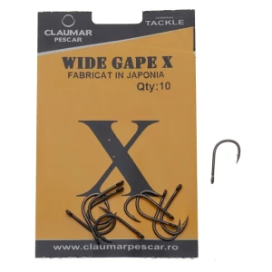 Carlige CLAUMAR Wide Gape X Nr.6, 10buc/pac