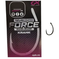 Carlige CPK Force Teflon Krank, Nr. 4, 10buc/pac