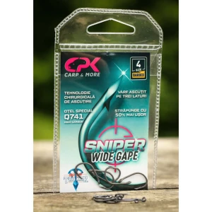 Carlige CPK Sniper Wide Gape Nr.2, 10buc/plic