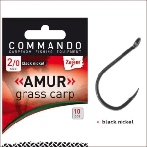 Carlige Carp Zoom Amur-Grass Carp, Nr.1/0, 10buc/pac