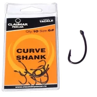 Carlige Claumar Curve Shank Teflon Technology Nr 4 10buc/plic