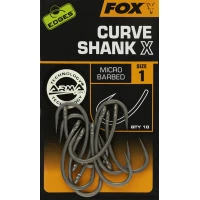 Carlige FOX Curve Shank X Micro Barbed, Nr.4, 10buc/pac