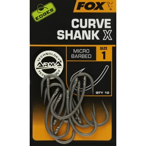 Carlige FOX Curve Shank X Micro Barbed, Nr.4, 10buc/pac
