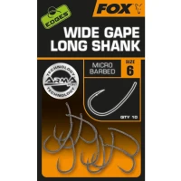 Carlige Fox Edges Armapoint Super Wide Gape Long Shank Nr.5 10buc/plic