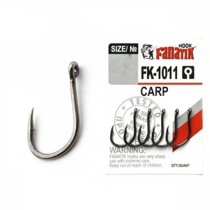 Carlige Fanatik FK-1011 No.10 Carp 8buc/plic Carlige Fanatik FK-1011 No.10 Carp 8buc/plic