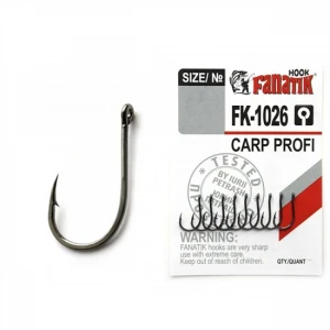 Carlige Fanatik FK-1026 No.8 Carp Profi 8buc/plic Carlige Fanatik FK-1026 No.8 Carp Profi 8buc/plic