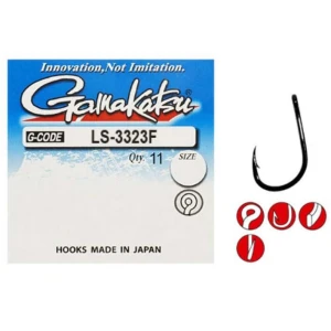 Carlige GAMAKATSU LS-3323F, Nr.2/0, 4buc/pac Carlige GAMAKATSU LS-3323F, Nr.2/0, 4buc/pac