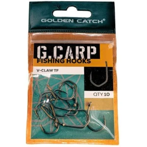 Carlige Golden Catch V-Claw, Nr. 6, 10buc/pac