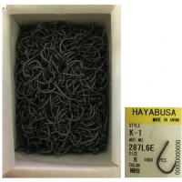 Carlige HAYABUSA K1 NRB, Nr.6, 1000buc/pac