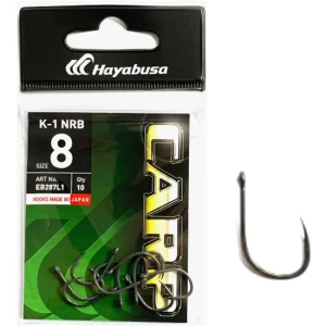 Carlige HAYABUSA K1 Noreflect Nr.10, 10buc/pac Carlige HAYABUSA K1 Noreflect Nr.10, 10buc/pac