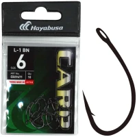 Carlige HAYABUSA L1 Black Nickel Nr.8, 10buc/pac