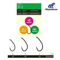Carlige HAYABUSA P1 Teflonate Nr.4, 10buc/pac