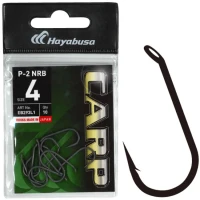Carlige HAYABUSA P2 Nonreflective Black. Nr.6, 10buc/pac