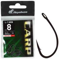 Carlige HAYABUSA Teflonate NRB L-1, Nr.8, 10buc/pac