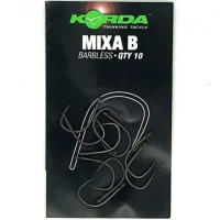 Carlige KORDA Mixa, Barbless, Nr.12, 10buc/pac