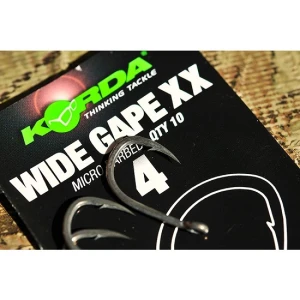 Carlige KORDA WIDE GAPE XX NR.6 10BUC/PLIC   Carlige KORDA WIDE GAPE XX NR.6 10BUC/PLIC