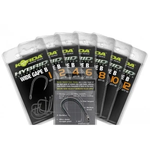 Carlige Korda Wide Gape Barbless Nr.6 10buc/plic