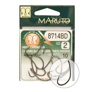 Carlige Maruto 8714BD-BN Nr4 10buc/plic Carlige Maruto 8714BD-BN Nr4 10buc/plic