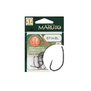 Carlige Maruto HC 8714 BL barbless 10buc nr 4 Carlige Maruto HC 8714 BL barbless 10buc nr 4