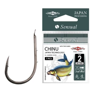 Carlige Mikado Sensual Chinu With Barbs, Nr.10, 10buc/plic Carlige Mikado Sensual Chinu With Barbs, Nr.10, 10buc/plic