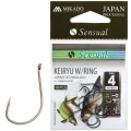 Carlige Mikado Sensual Keiryu W/Ring BN, Nr.12, 10buc/plic