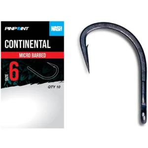 Carlige NASH Continental Size 2, 10buc/pac Carlige NASH Continental Size 2, 10buc/pac