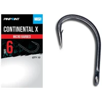 Carlige NASH Continental X Size 6, 10buc/pac Carlige NASH Continental X Size 6, 10buc/pac