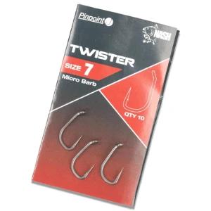 Carlige Nash Twister Size 1 Micro Barbed
