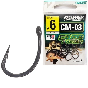 Carlige OWNER CM-03 Carp Master Tsuyoshi Magic Fusso, Nr.8, 10buc/pac