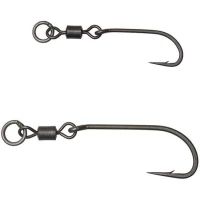 Carlige Prologic Swivel Hooks Long Shank Nr.6 5buc/plic   