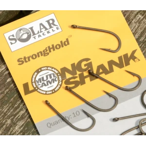 Carlige Solar Stronghold Long Shank Hook, Nr.1, 10buc/plic Carlige Solar Stronghold Long Shank Hook, Nr.1, 10buc/plic