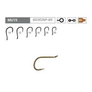 CARLIG MUSTAD FEEDER CU OCHET MU15 BR  Nr.16 CARLIG MUSTAD FEEDER CU OCHET MU15 BR  Nr.16