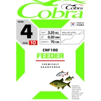 CARLIGE COBRA CNF100 FEEDER LEGATE Nr.4 FIR 0.20MM 10buc/plic