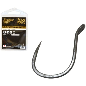 Carlige BENZAR Concourse Method Pro Carp Barbless, Nr. 12, 1buc/pac